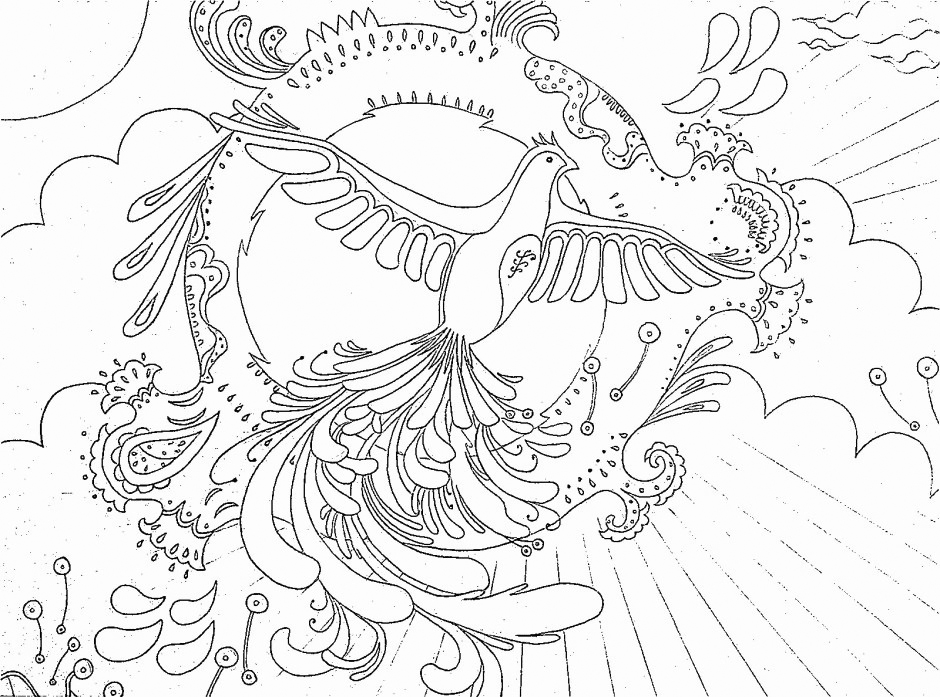 Phoenix coloring pages