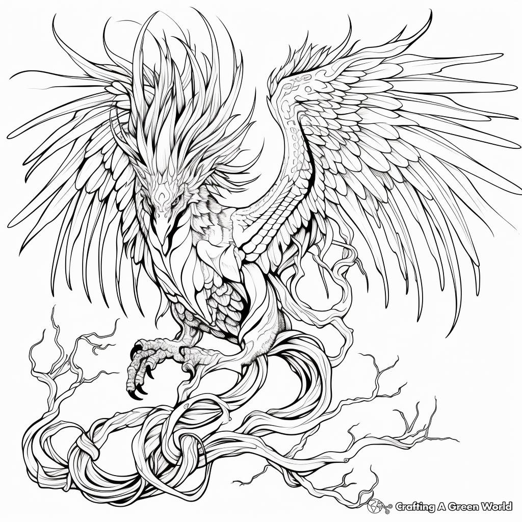 Fire coloring pages