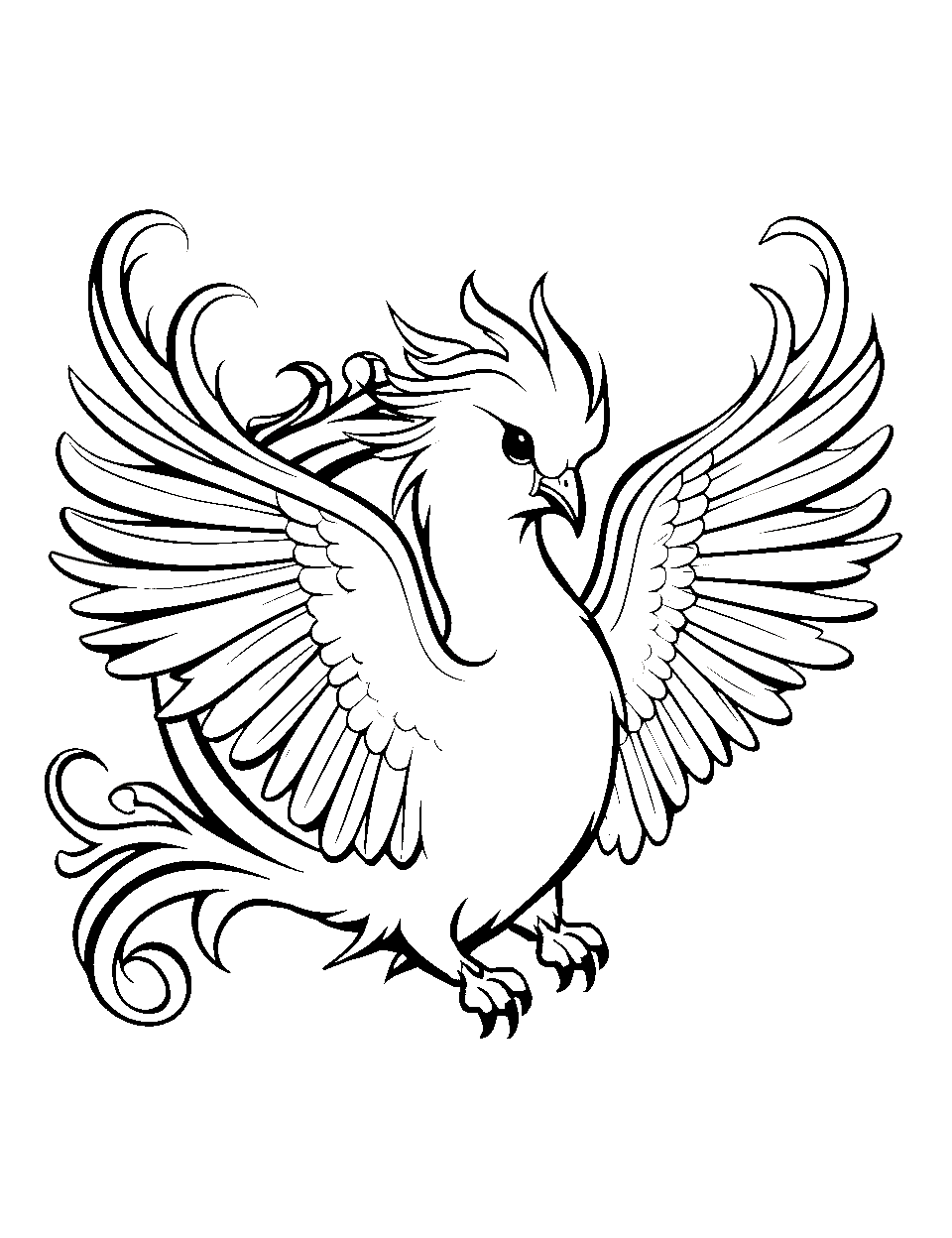 Bird coloring pages free printable sheets