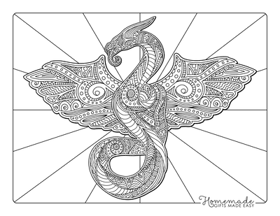 Free dragon coloring pages for kids adults