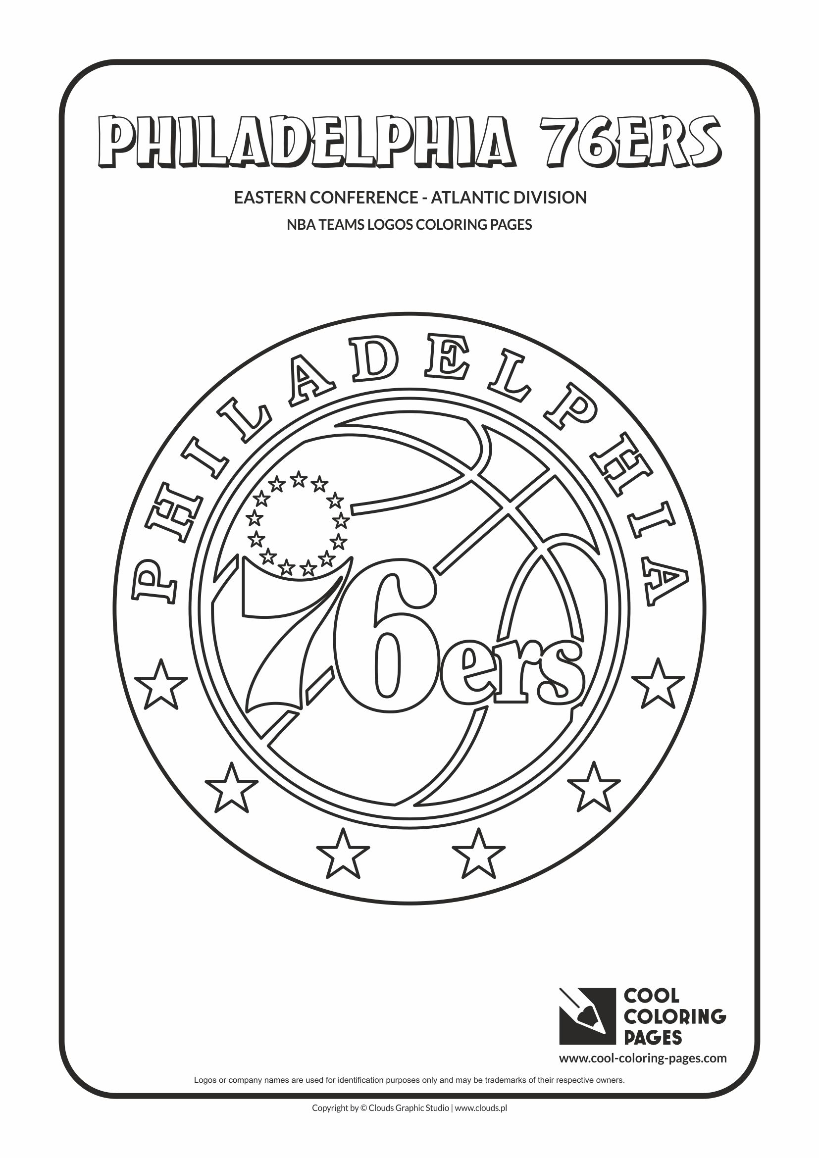 Cool coloring pages nba teams logos coloring pages