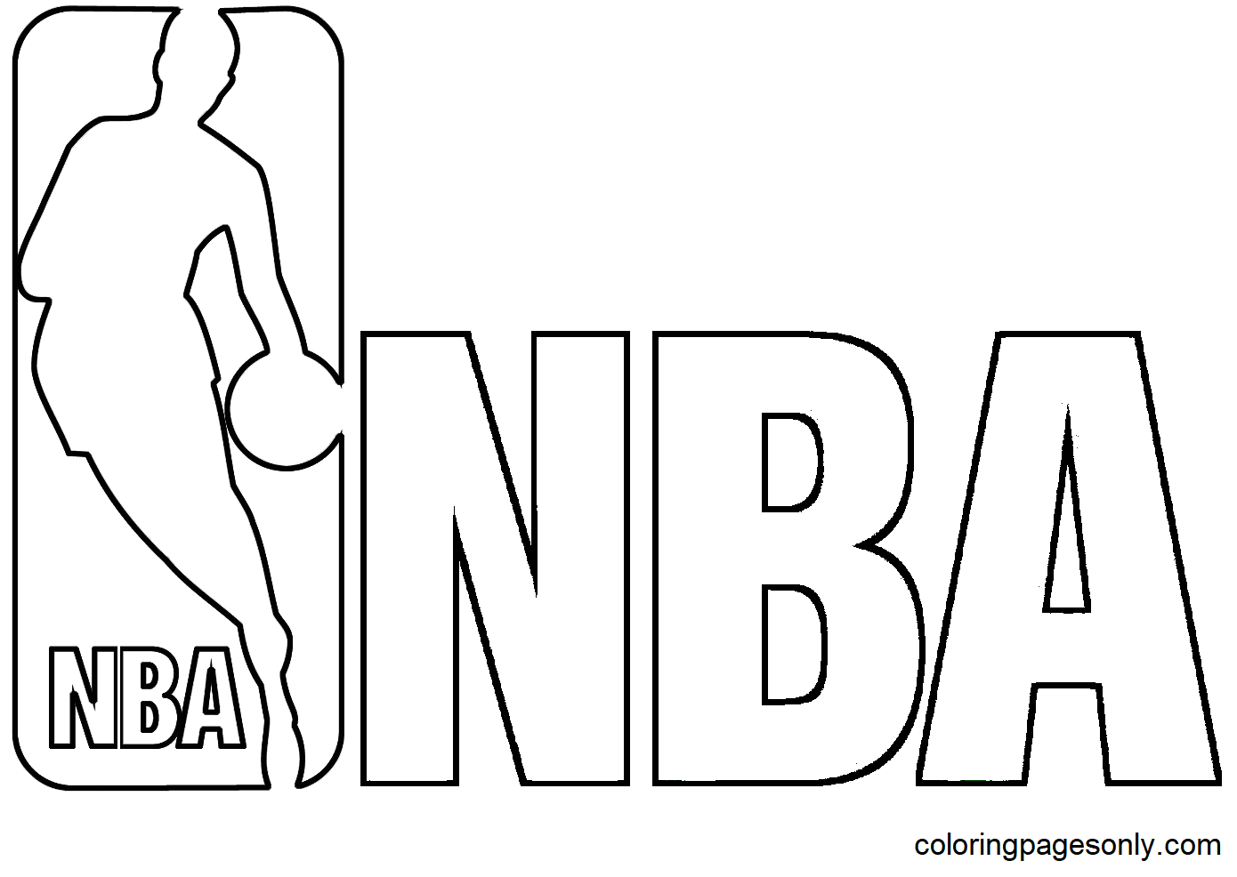 Nba coloring pages