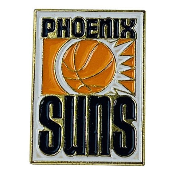 Vintage phoenix suns lapel hat pin nba arizona basketball fan gift souvenir