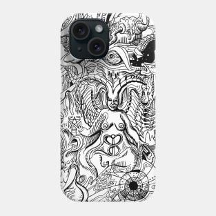 Coloring page phone cases