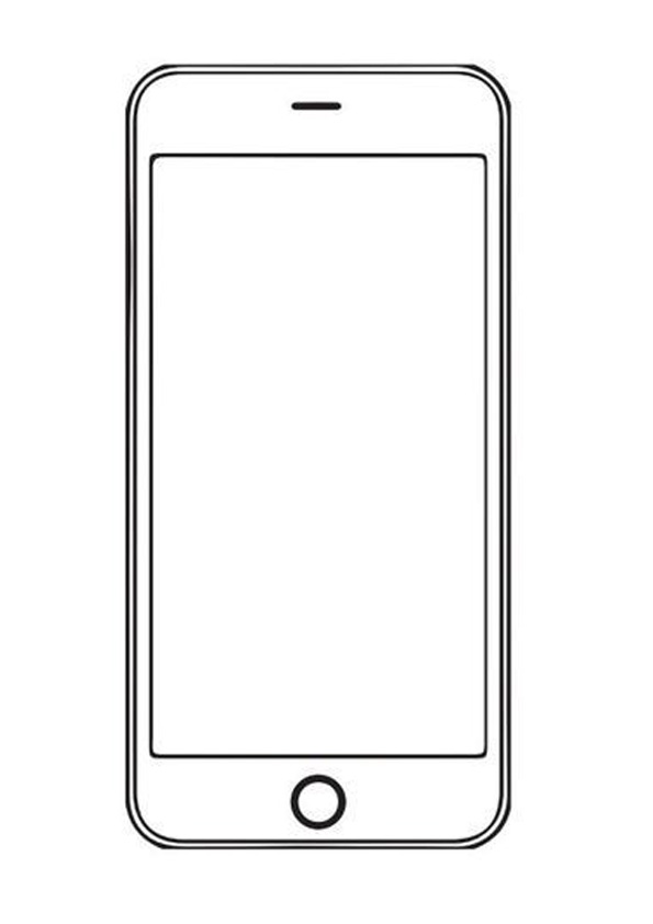 Coloring pages printable iphone coloring pages for kids