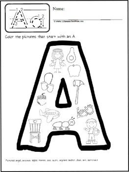 Alphabet coloring pages for phonics reinforcement preschool kindergarten