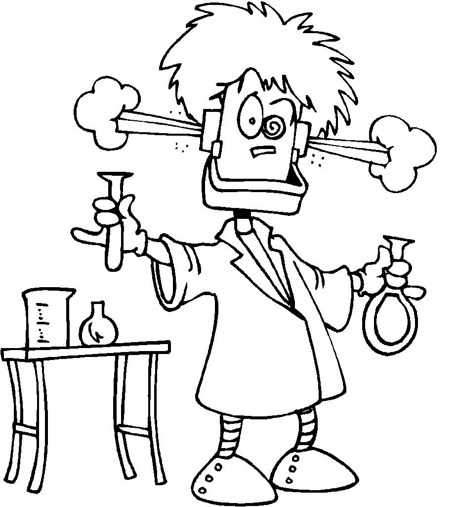 Science coloring pages