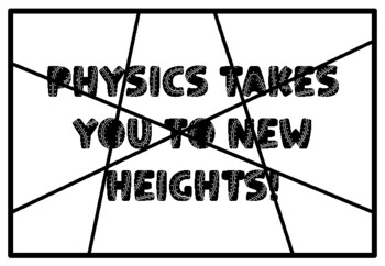 Physics takes you to new heights mountains coloring pages by anisha sharma