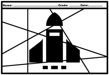 Science physics silhouette pop colorg pages worksheet by swati sharma