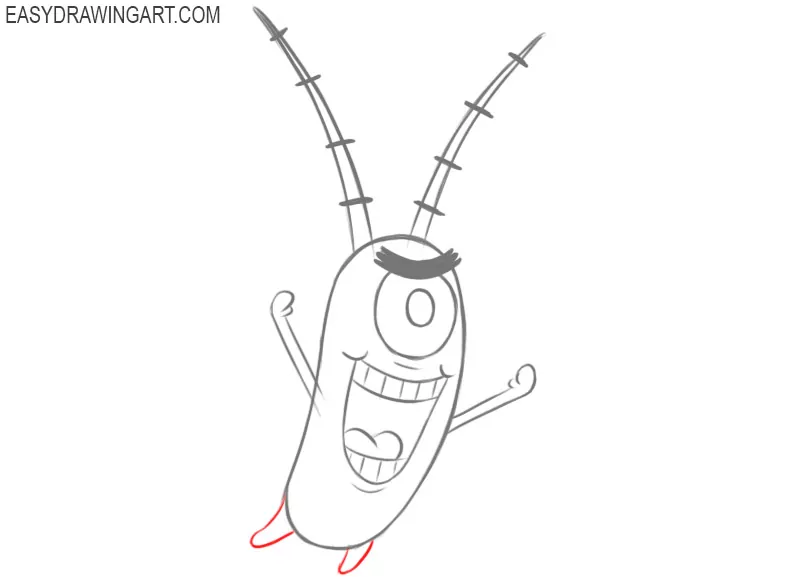 How to draw plankton