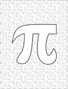 Pi day coloring pages free coloring pages