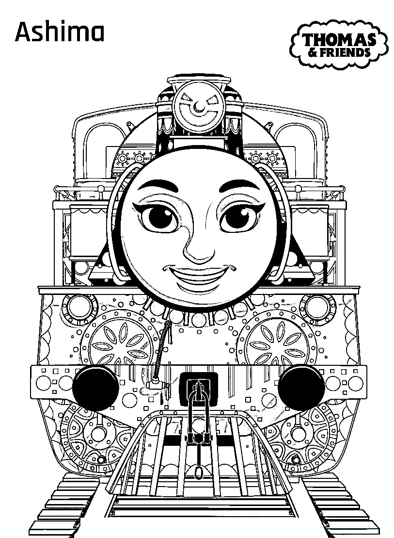 Thomas and friends coloring pages printable for free download