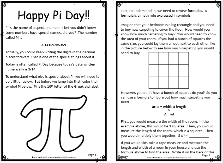 Pi day hands