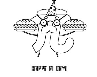 Pi day activities for kids worksheets and coloring pages math and pi themed