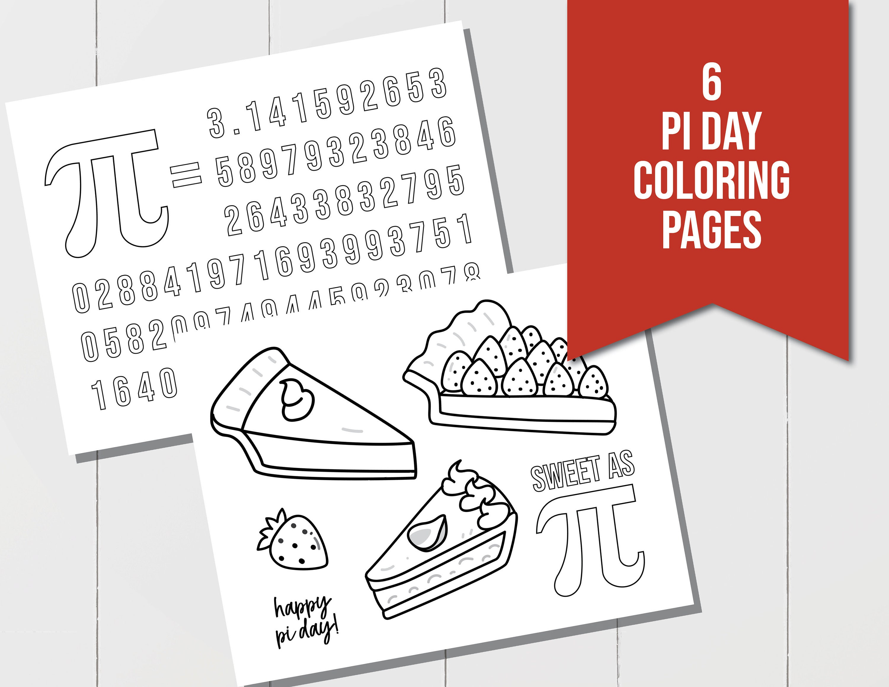 Pi day coloring pages happy pi day kids activities pi day