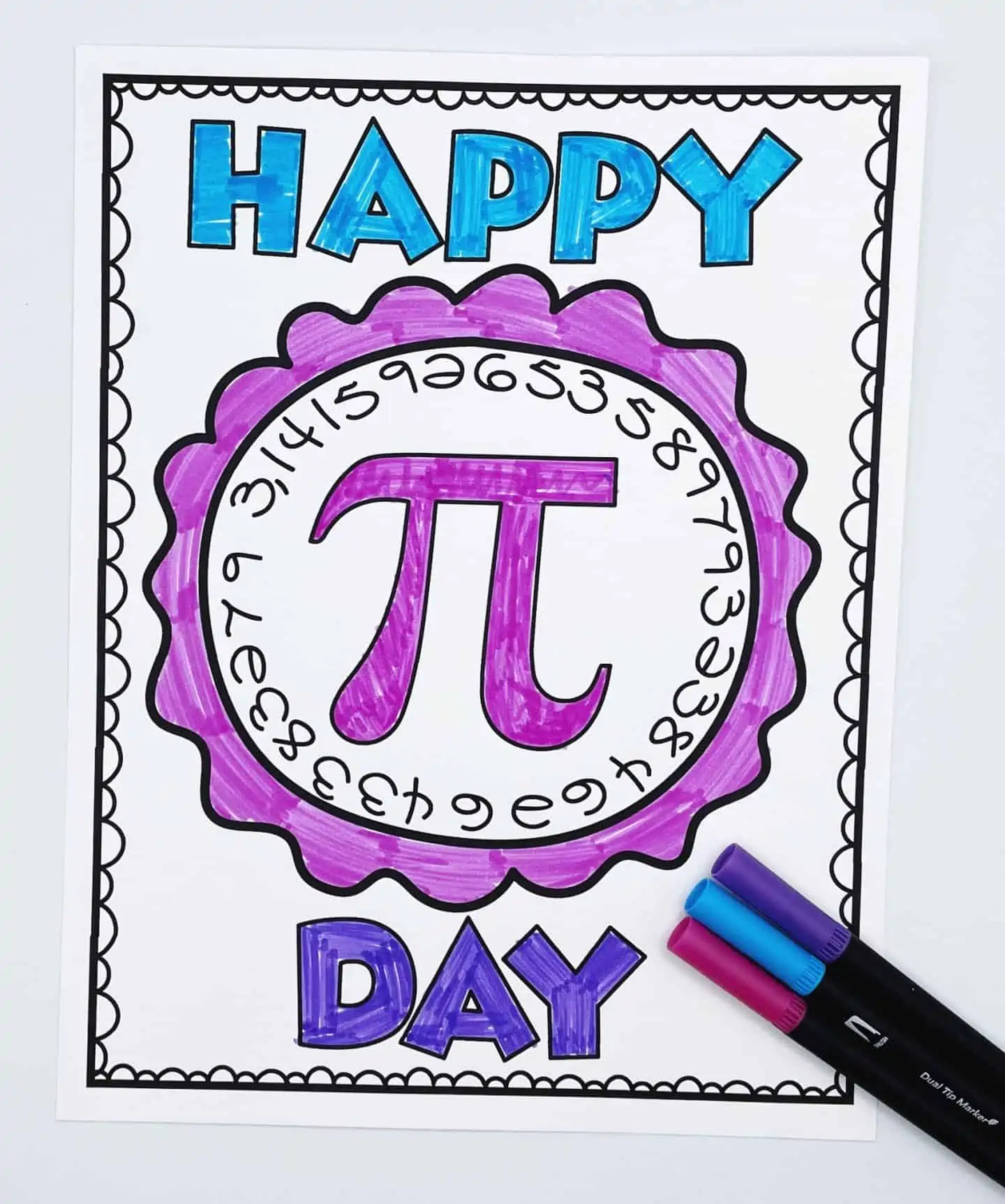 Free pi day activities printable worksheets