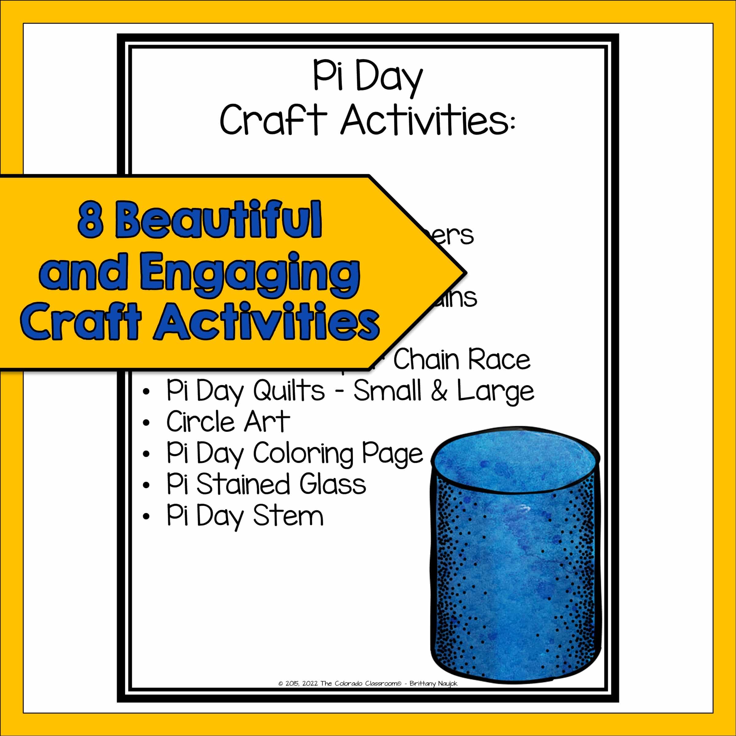 Pi day craft activities