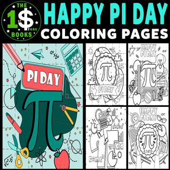 National pi day coloring pages march holiday coloring sheets