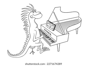 Piano coloring book images stock photos d objects vectors