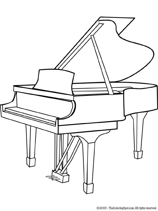 Grand piano coloring page audio stories for kids free coloring pages colouring printables