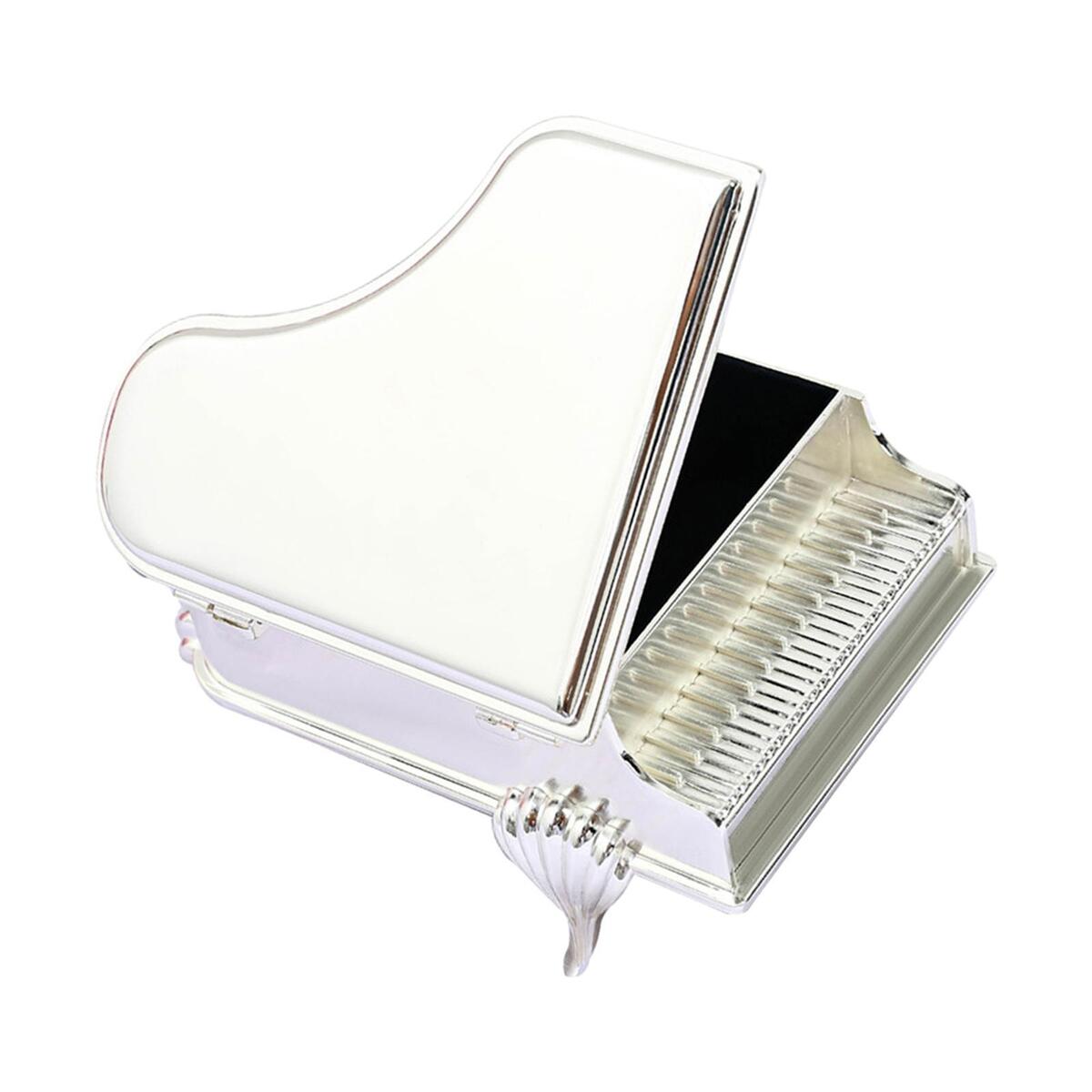 Piano shape jewelry box storage box for engagement valentines day anniversay