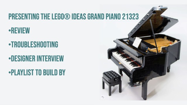 Lego ideas grand piano reviewâand more the rambling brick
