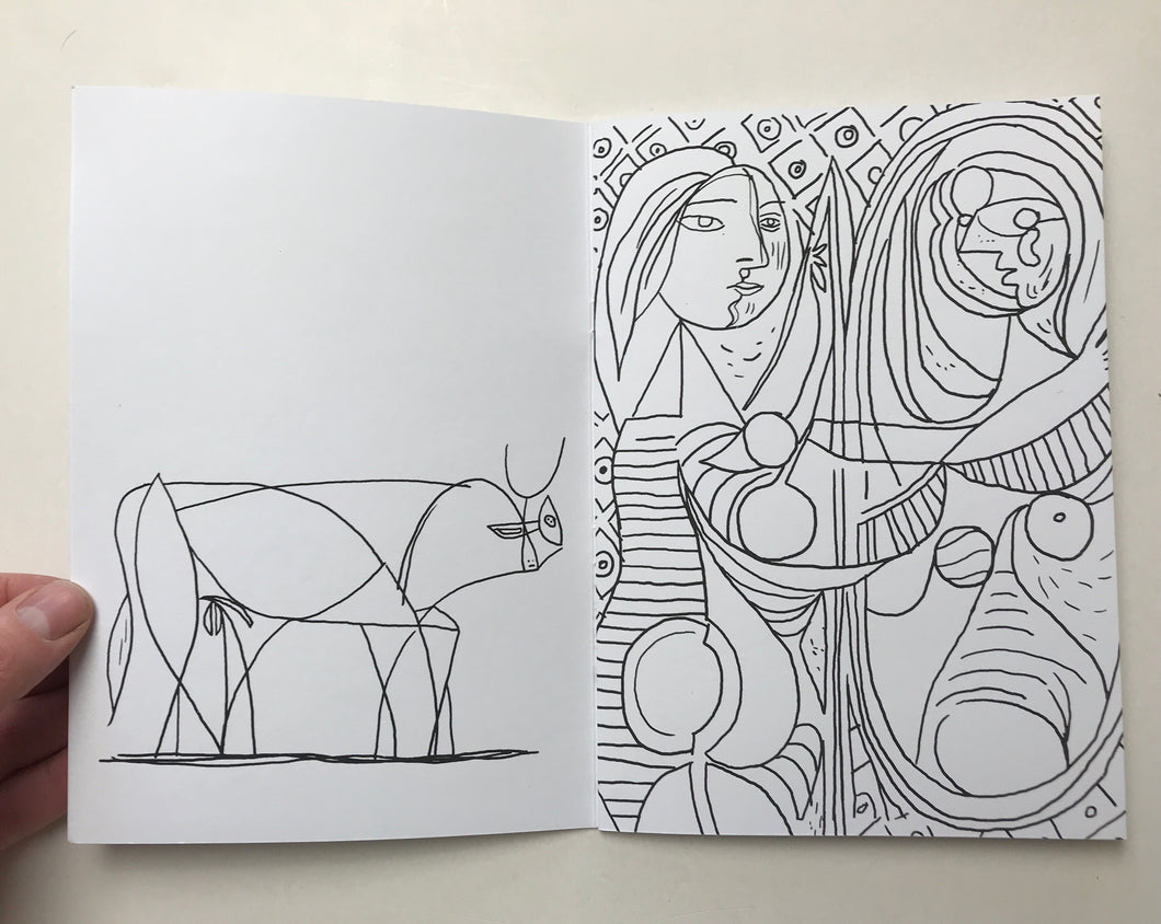 Picasso coloring book christian gfeller â