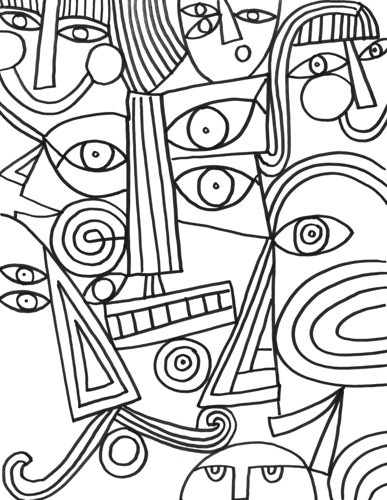 Coloring pages julie paschkis