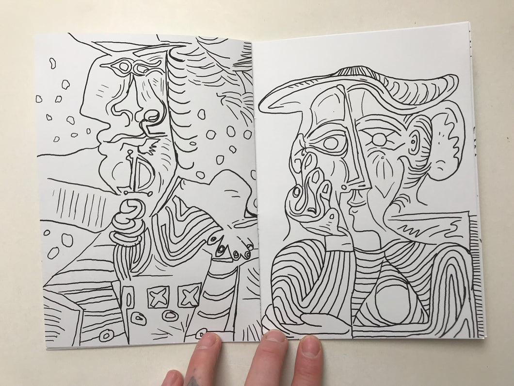 Picasso coloring book christian gfeller â