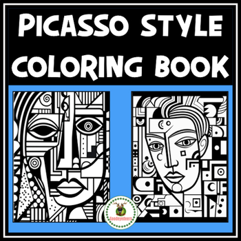 Picasso coloring page tpt