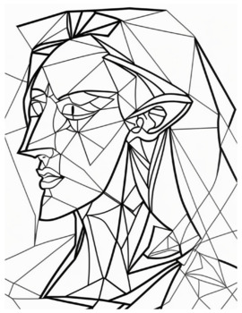 Picasso coloring pages tpt