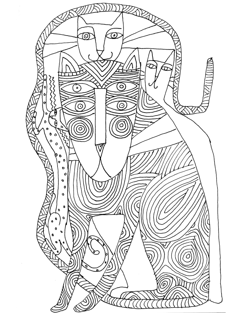 Coloring pages julie paschkis