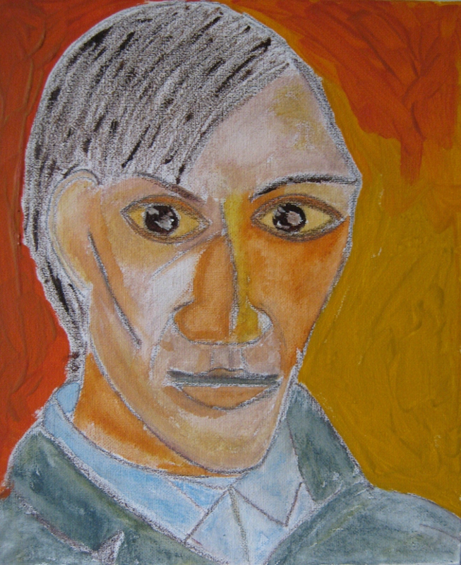 Picasso self portrait