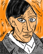 Self portrait by pablo picasso gallery super coloring