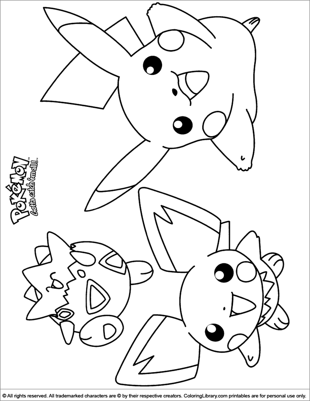 Printable coloring page