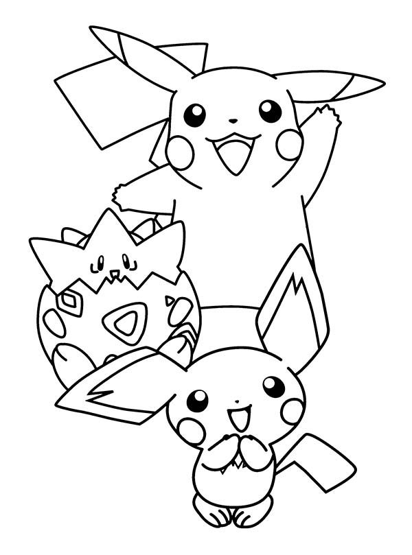 Pichu is born coloring page pokemon coloring pages pokemon coloring sheets coloring pages