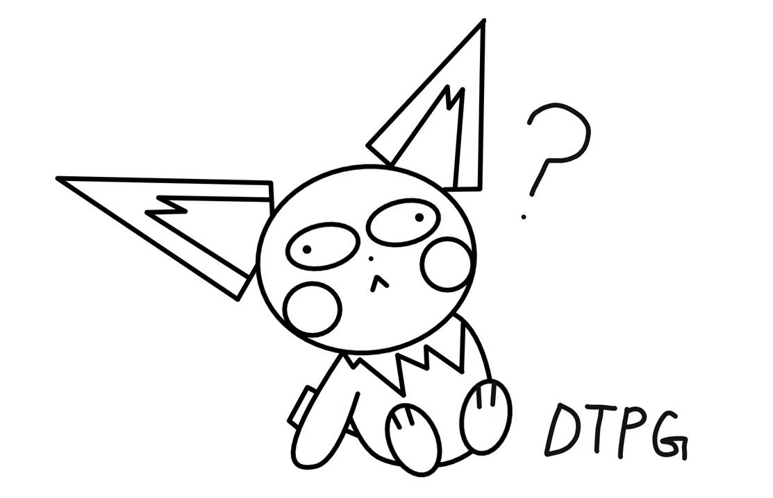 Derpy pichu by dylantheprogamer on