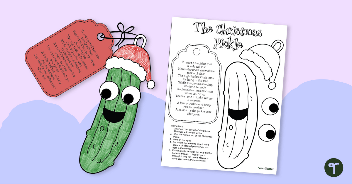 The christmas pickle