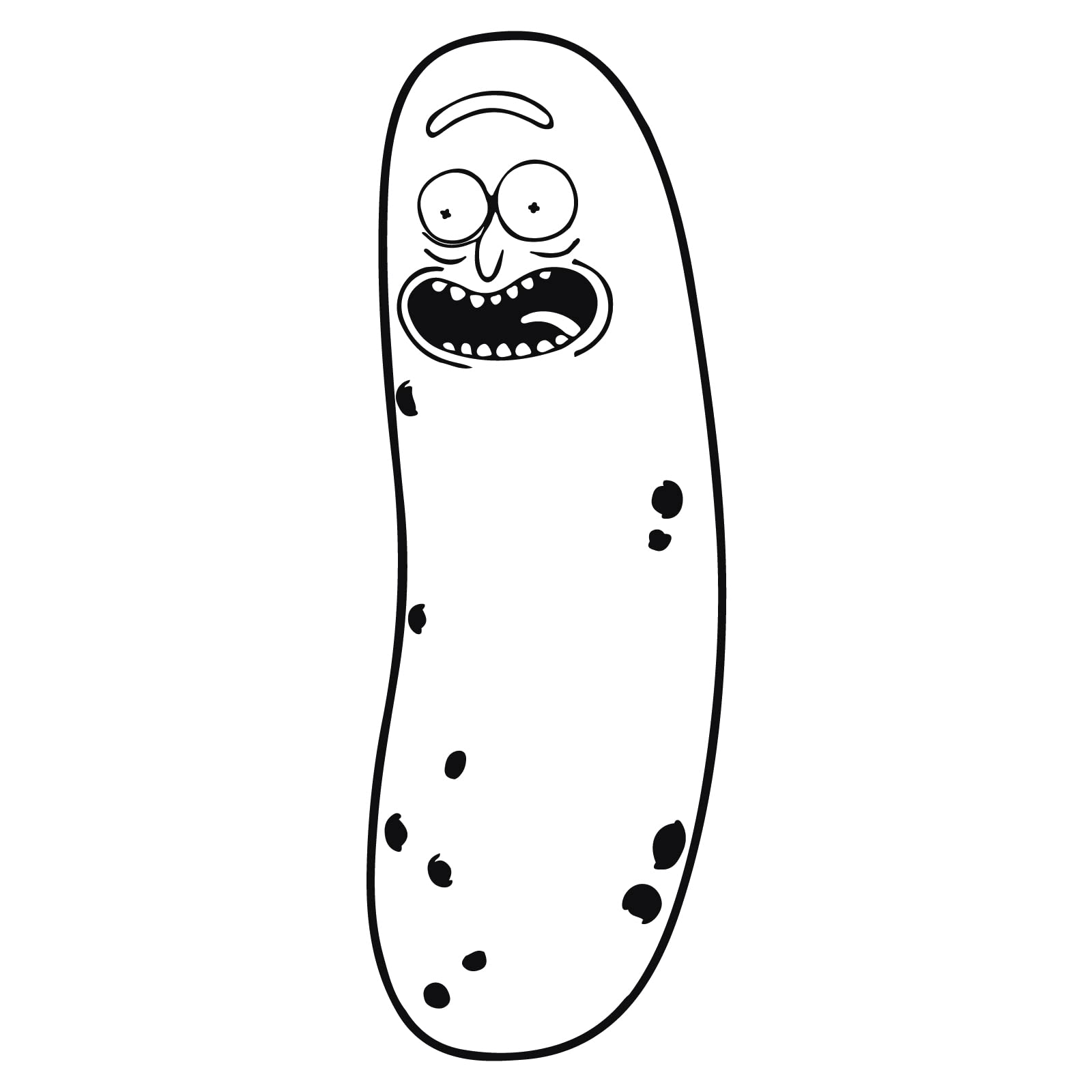 Rick turned into a pickle