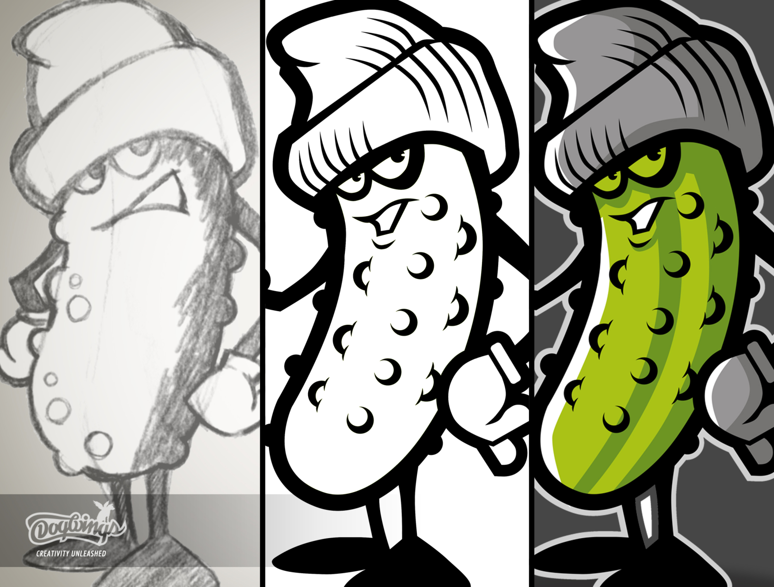 Cool pickle graphic by chip david on