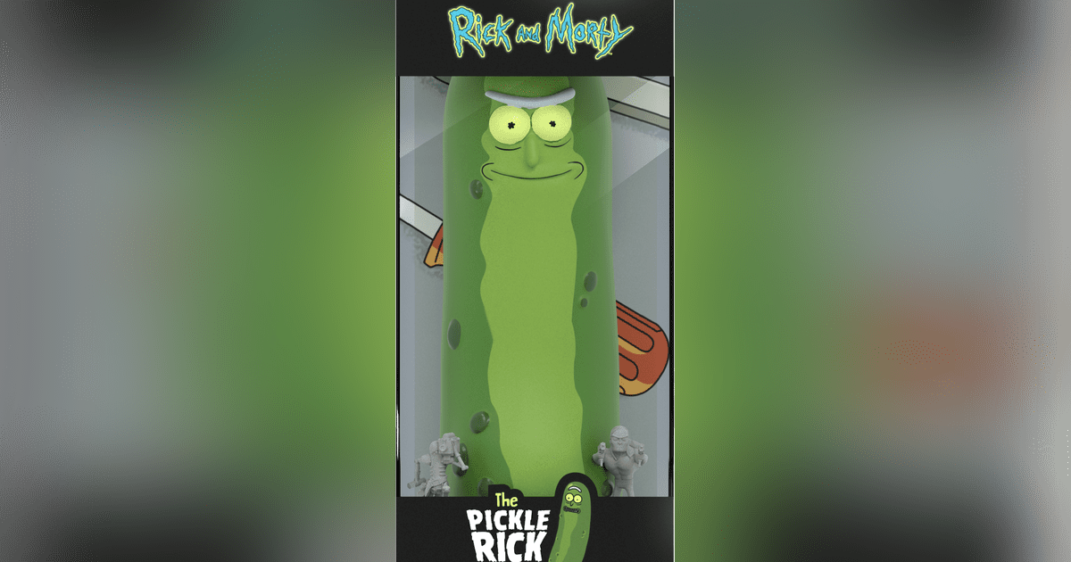 Rick and morty the pickle rick game board game