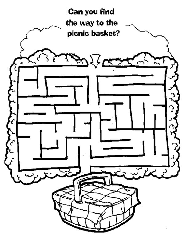 Printable mazes