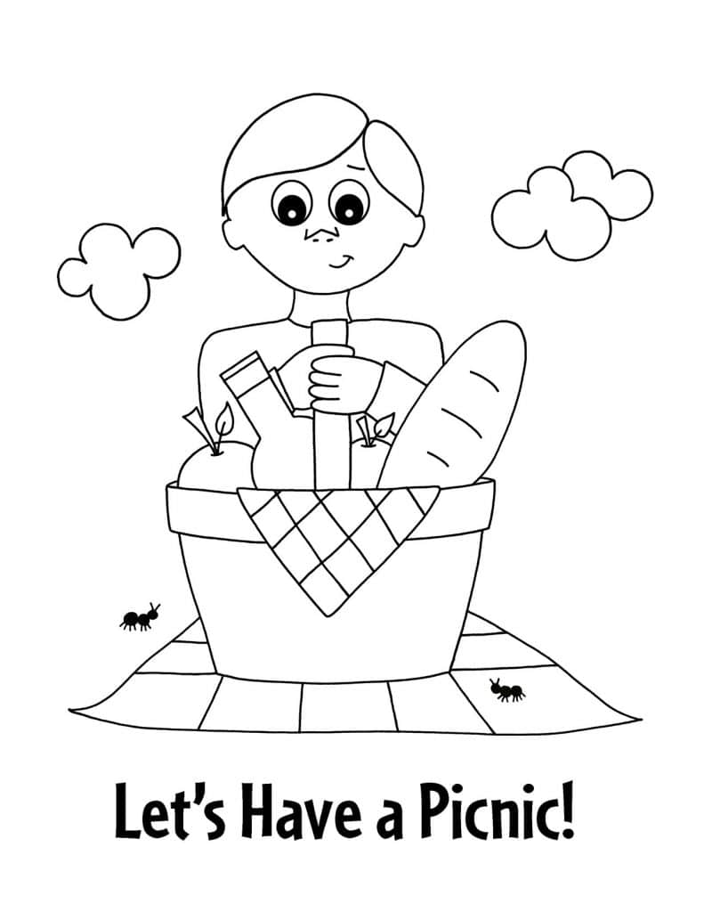 Free picnic theme printables for preschool â the hollydog blog