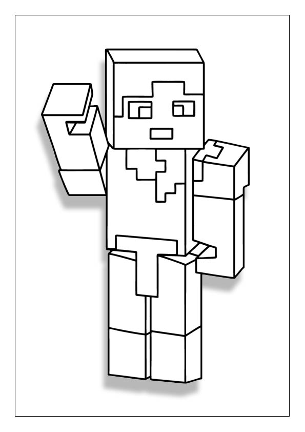 Minecraft coloring pages free printable coloring sheets for kids