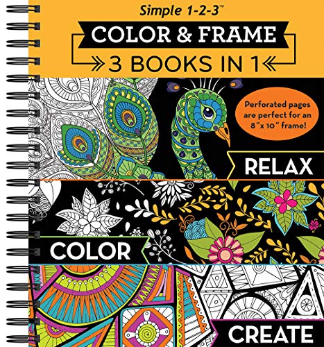 Color frame coloring book