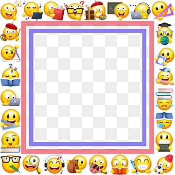 Emoji framed png transparent images free download vector files