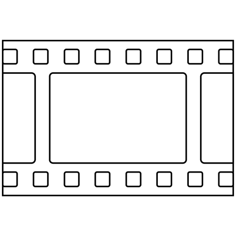 Film frames emoji coloring page free printable coloring pages