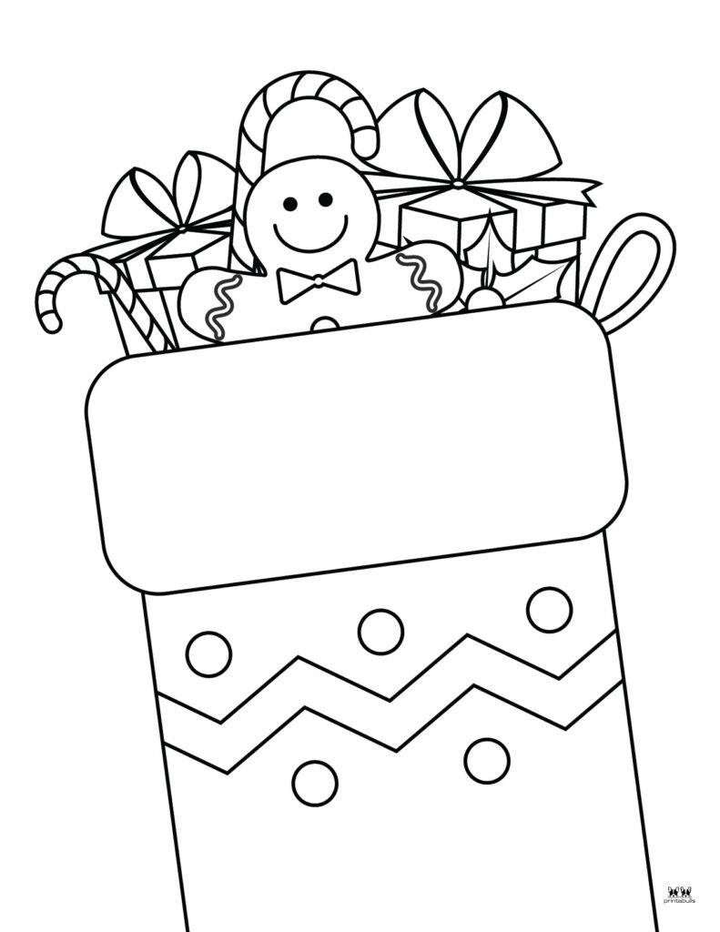 Gingerbread man coloring pages