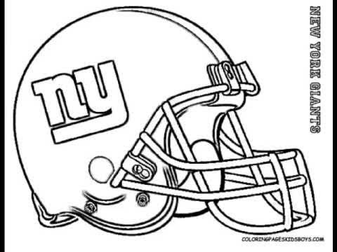 Coloringbuddyike football helet coloring pages