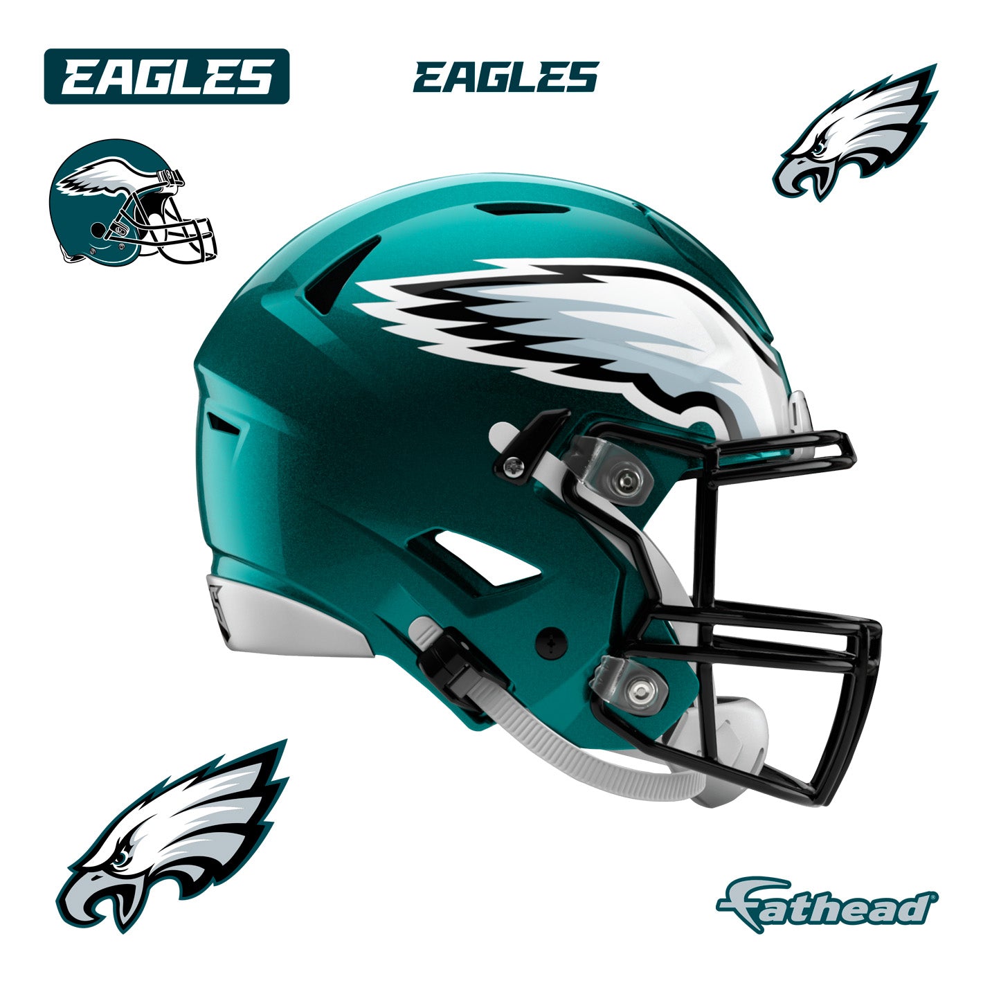 Philadelphia eagles helmet